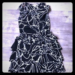 Michael Kors black & white floral separates